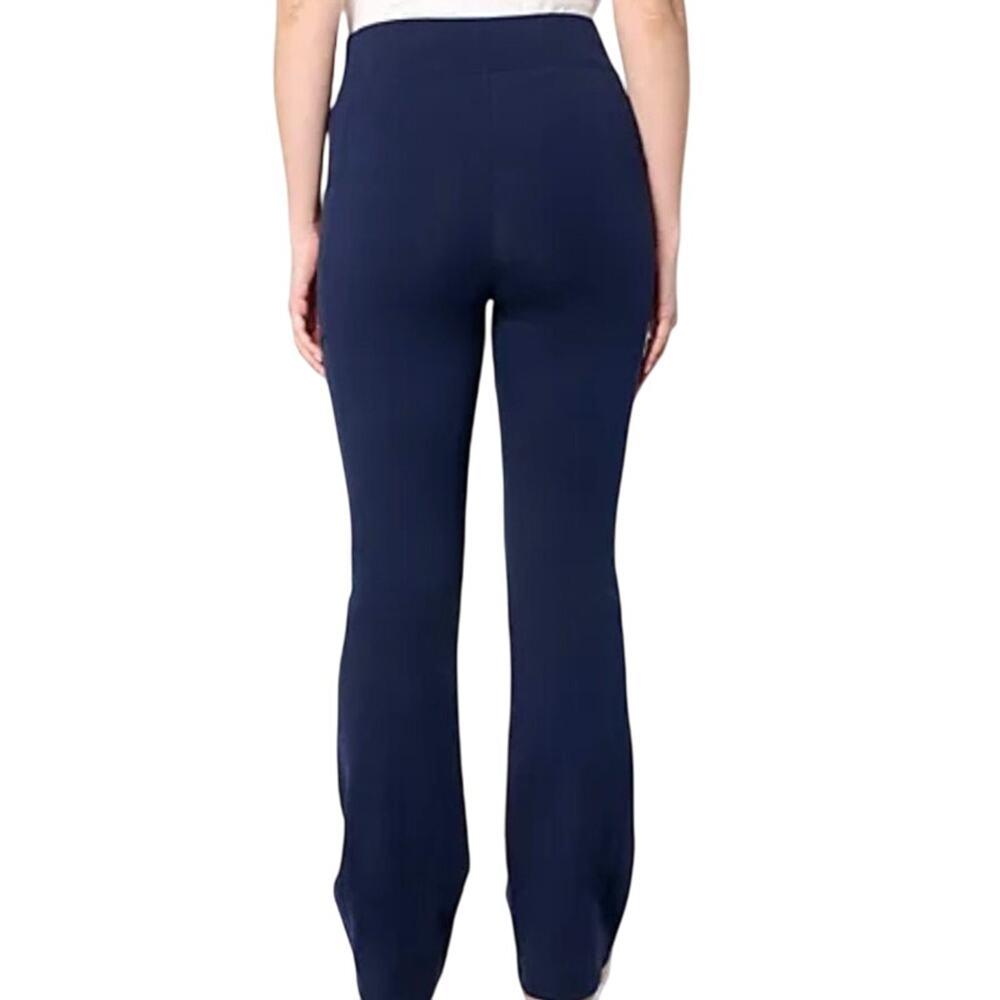 QVC Denim&Co Reg Yoga Stretch Lightly Boot Pant w/Pockets Black NWOT Size XS - Picture 2 of 8